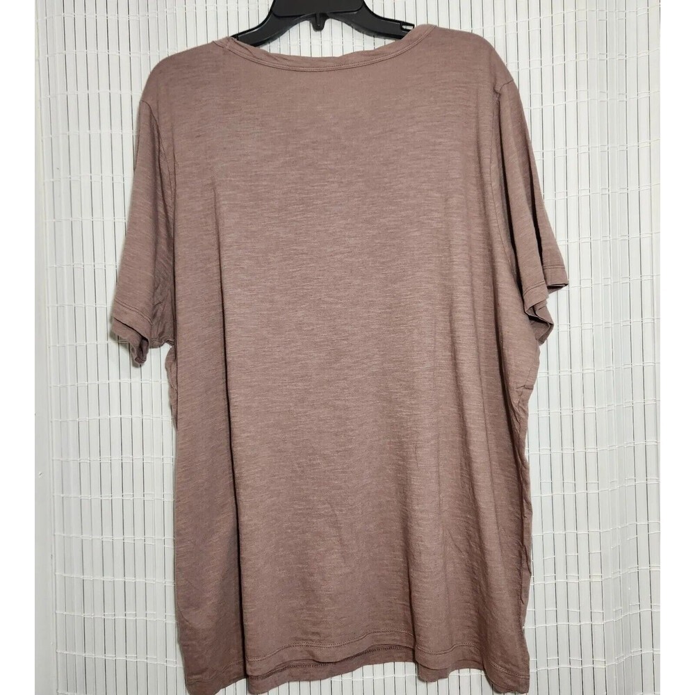 Universal Thread 2pcs casual Tshirt For Womens Size 4X Color Brown 100% Cotton - Picture 3 of 10